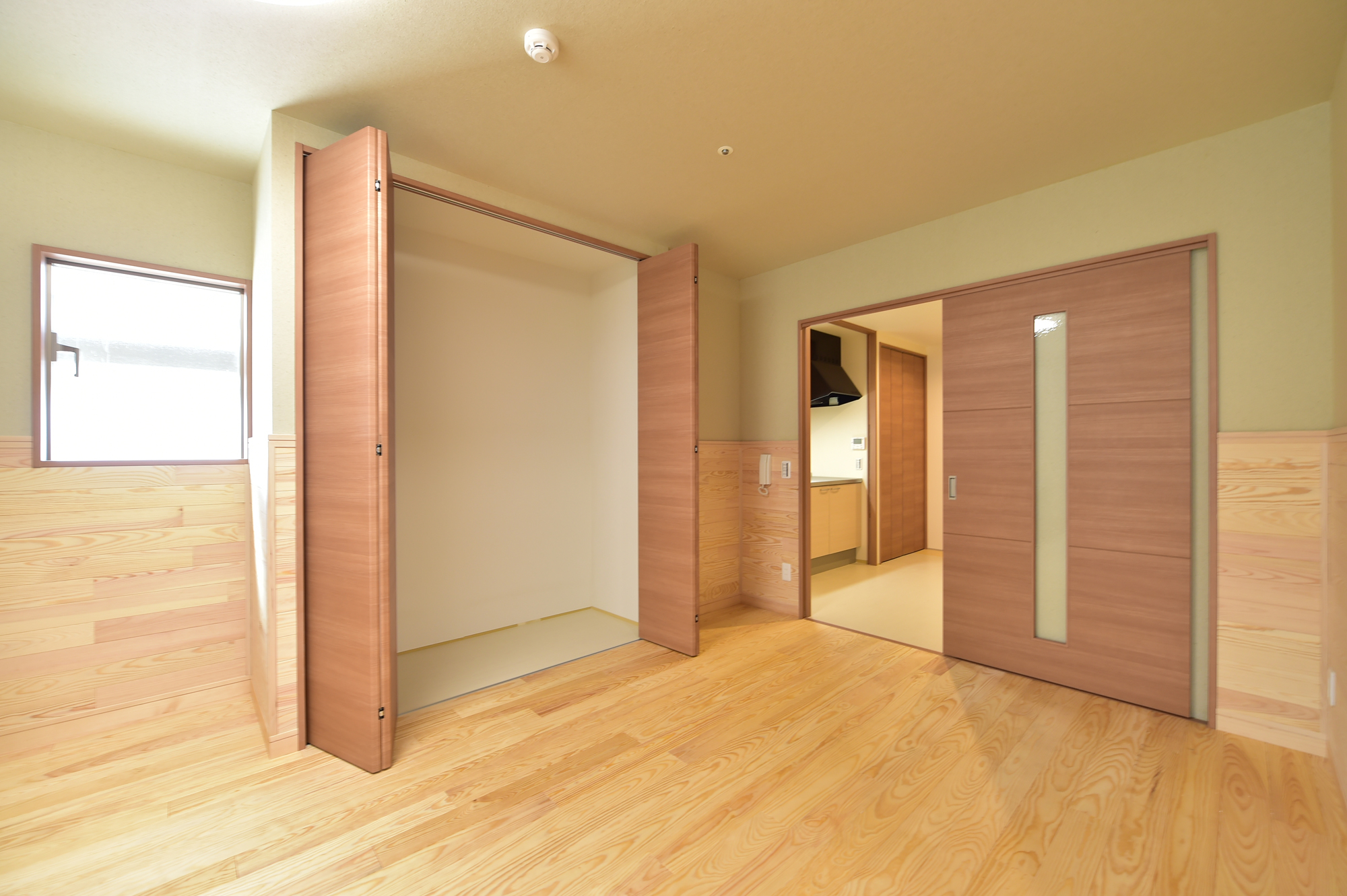 大きな収納スペース